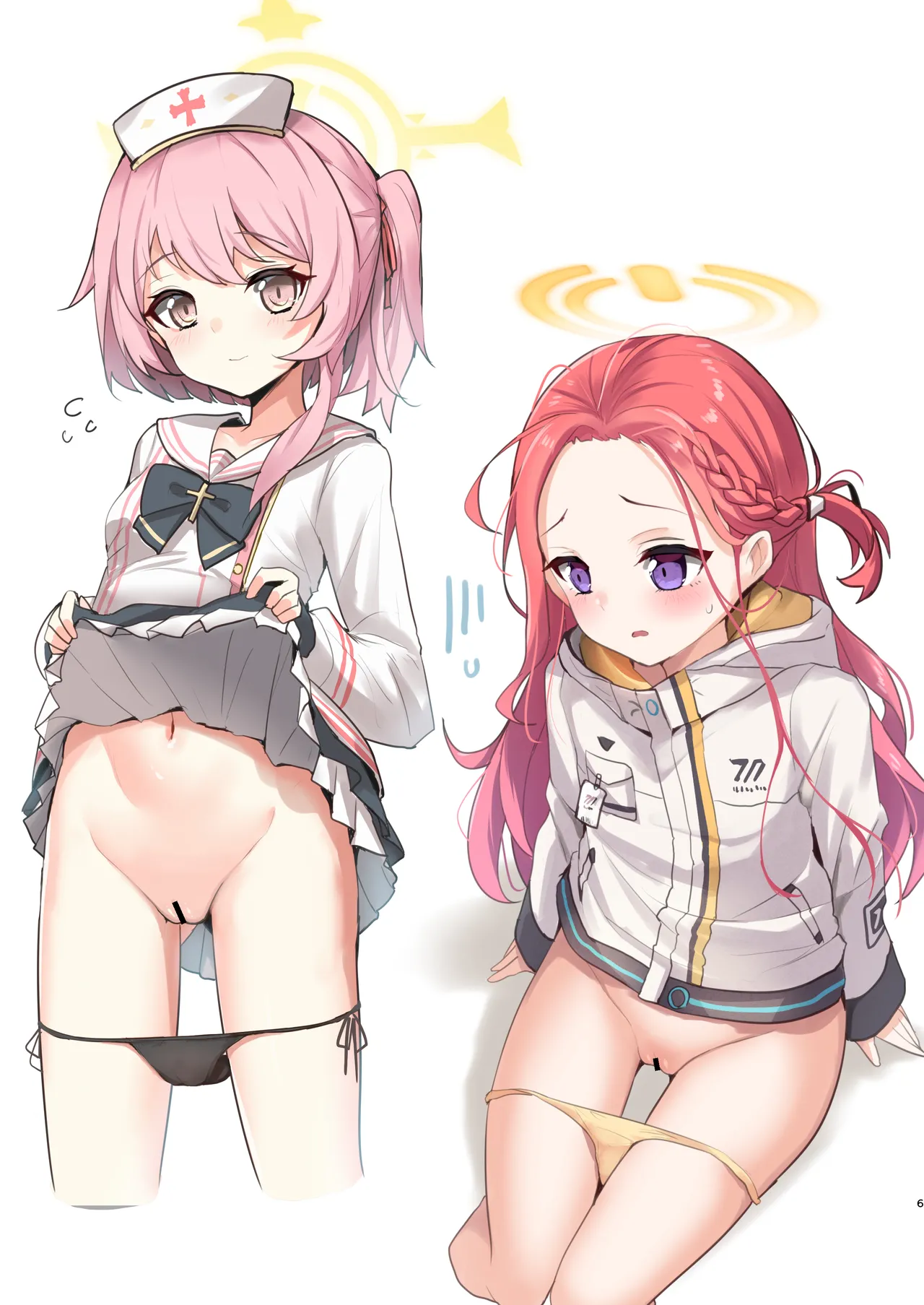 スカートたくしあげ＆パンツおろすだけの本 フルカラー版 - page6