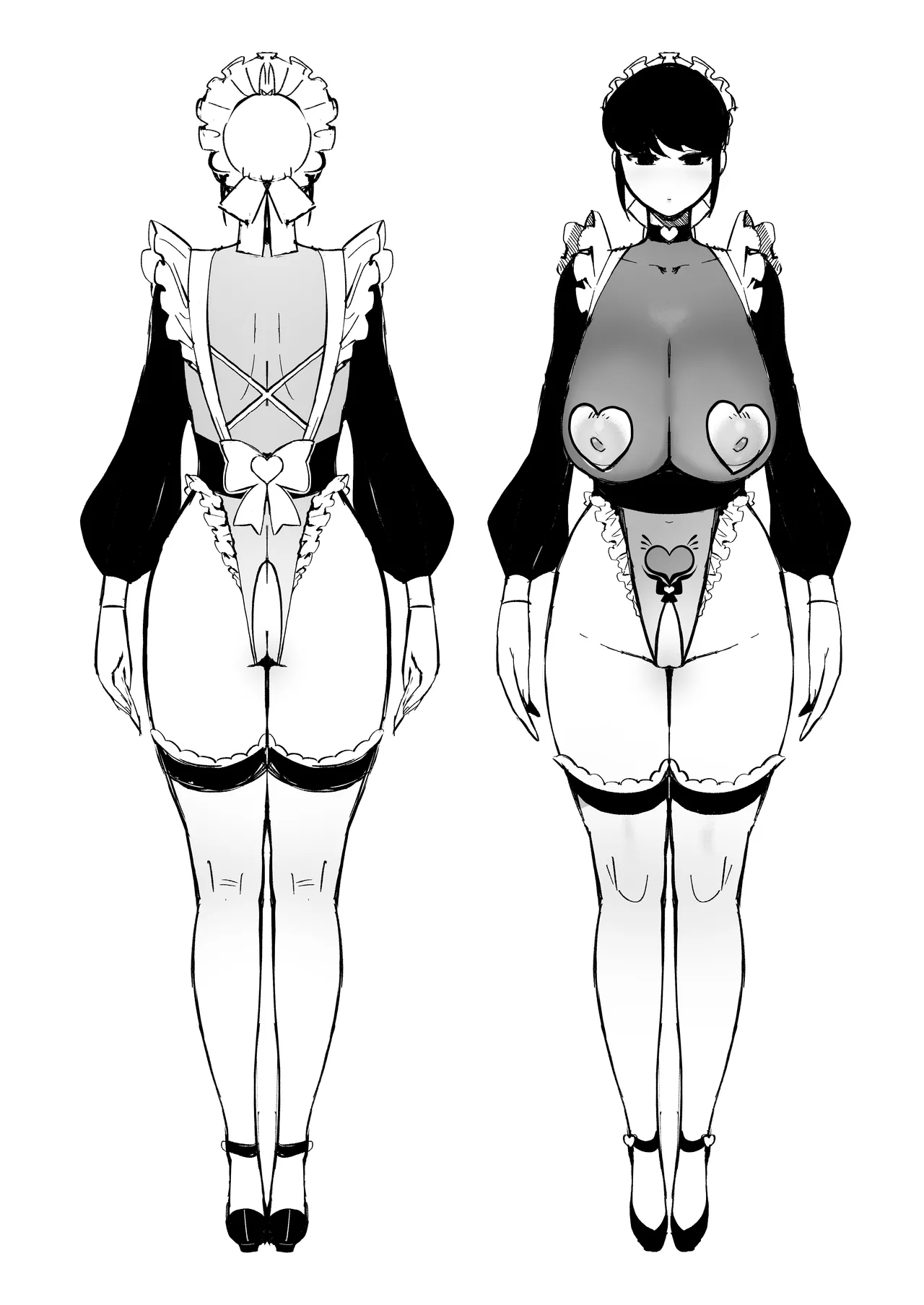 メイドのエミリーは夫と息子のオナホマゾ嫁 - page29