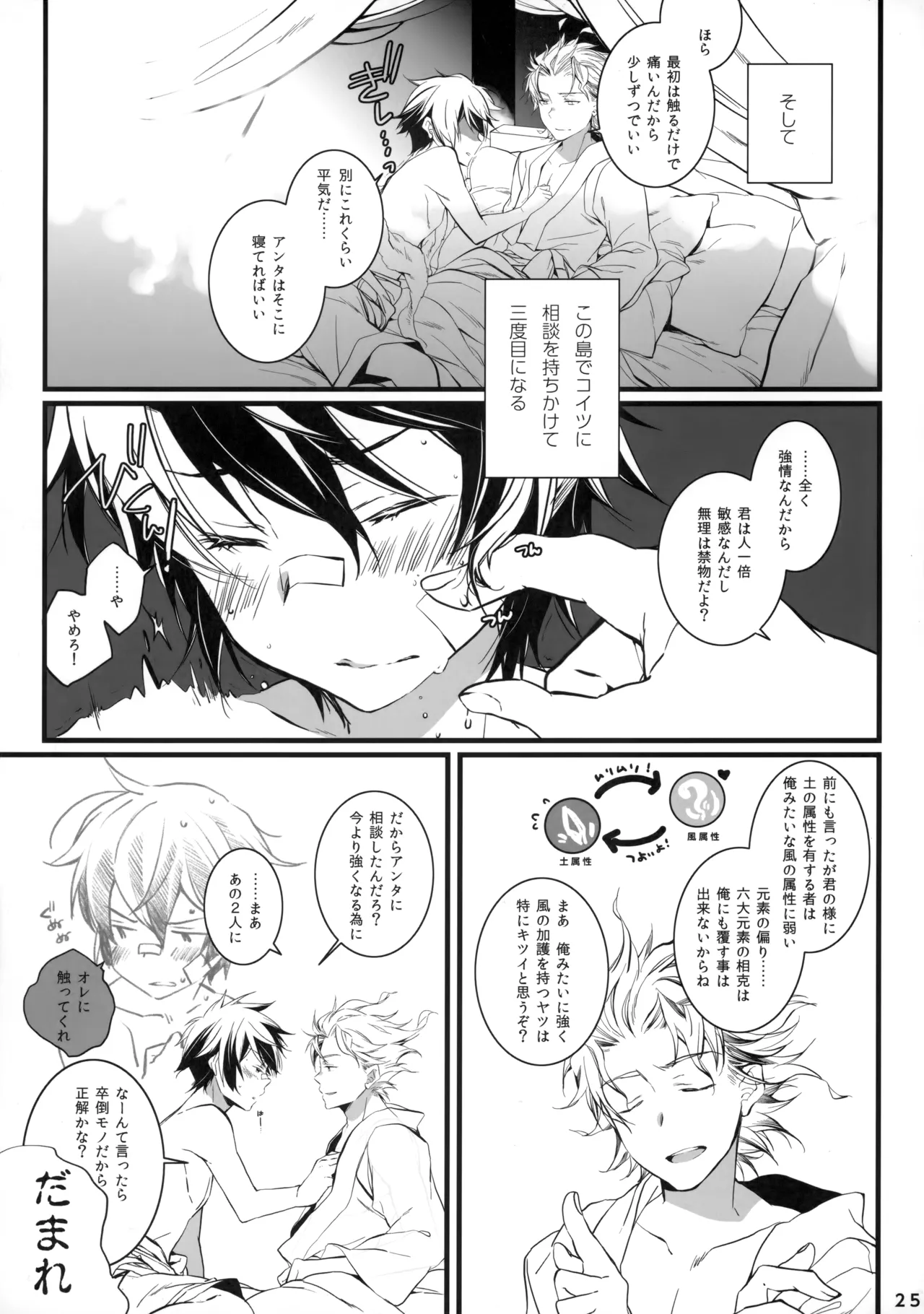 ひとなつの。おもいではぜんぶつめてすててしまえばいい。 - page24