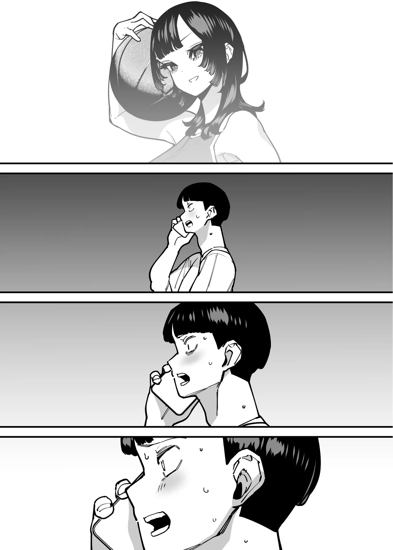 セフレの幼馴染みを知らないおっさんに寝盗られた話 バスケ部ちゃんは性欲が強すぎる外伝 - page106