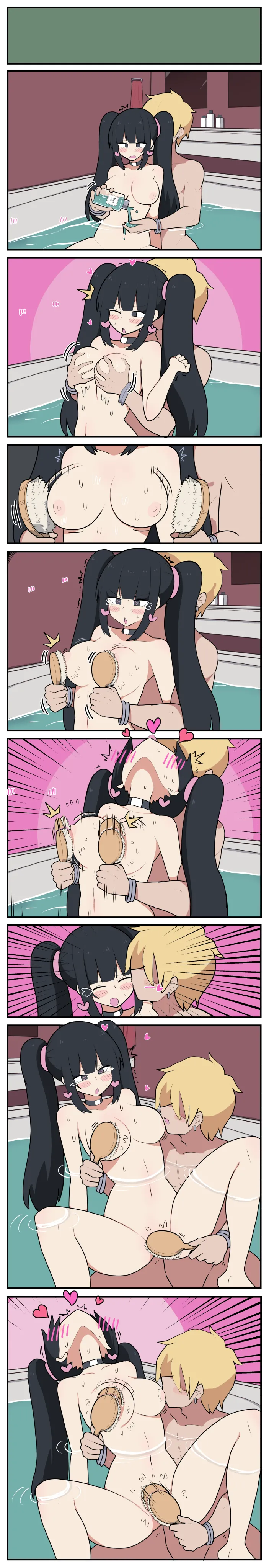 巫女ちゃん×混浴おじさん - page31