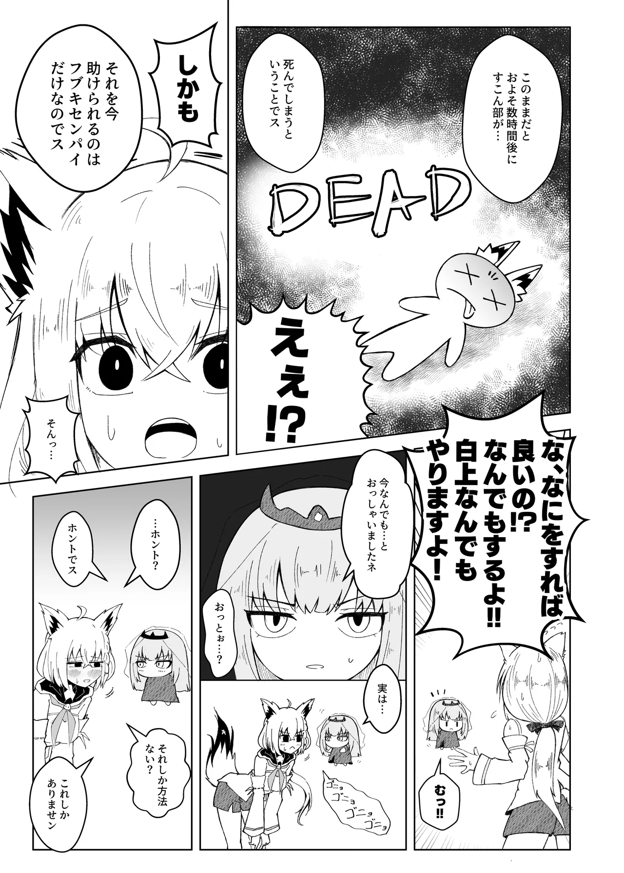 フブちゃんにしこたま飲んでもらう本 - page6