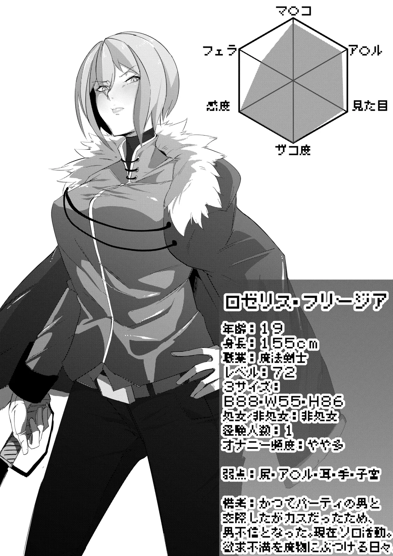 SSS2─好きなキャラで好きなようにシコるだけの本2─ - page16