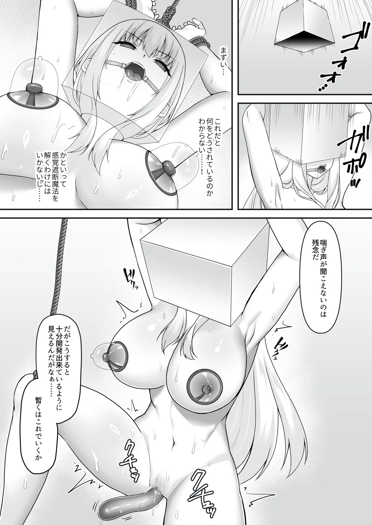 遮断賢者 ～百年生きた女賢者は囮捜査で感覚遮断魔法を使います～ - page15