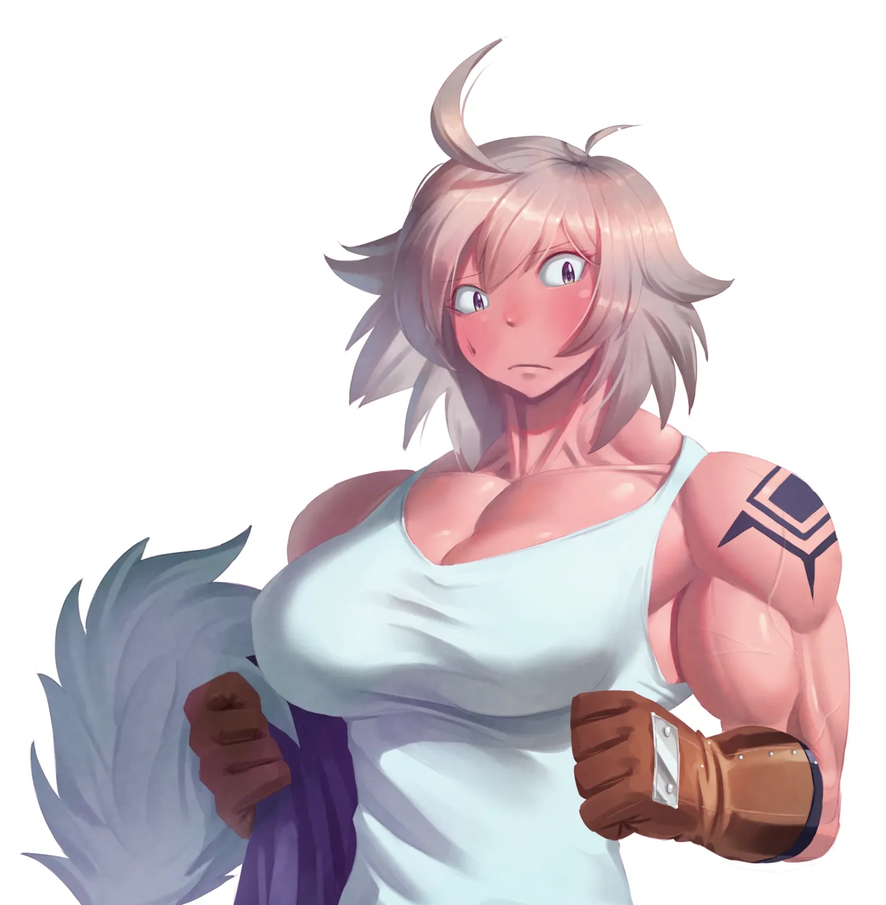 muscle girl art - page114