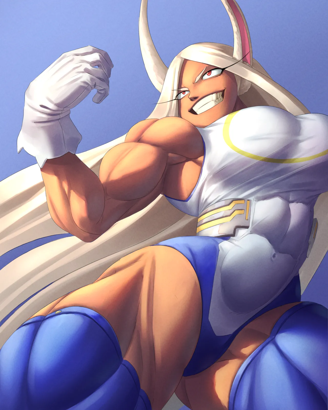 muscle girl art - page136