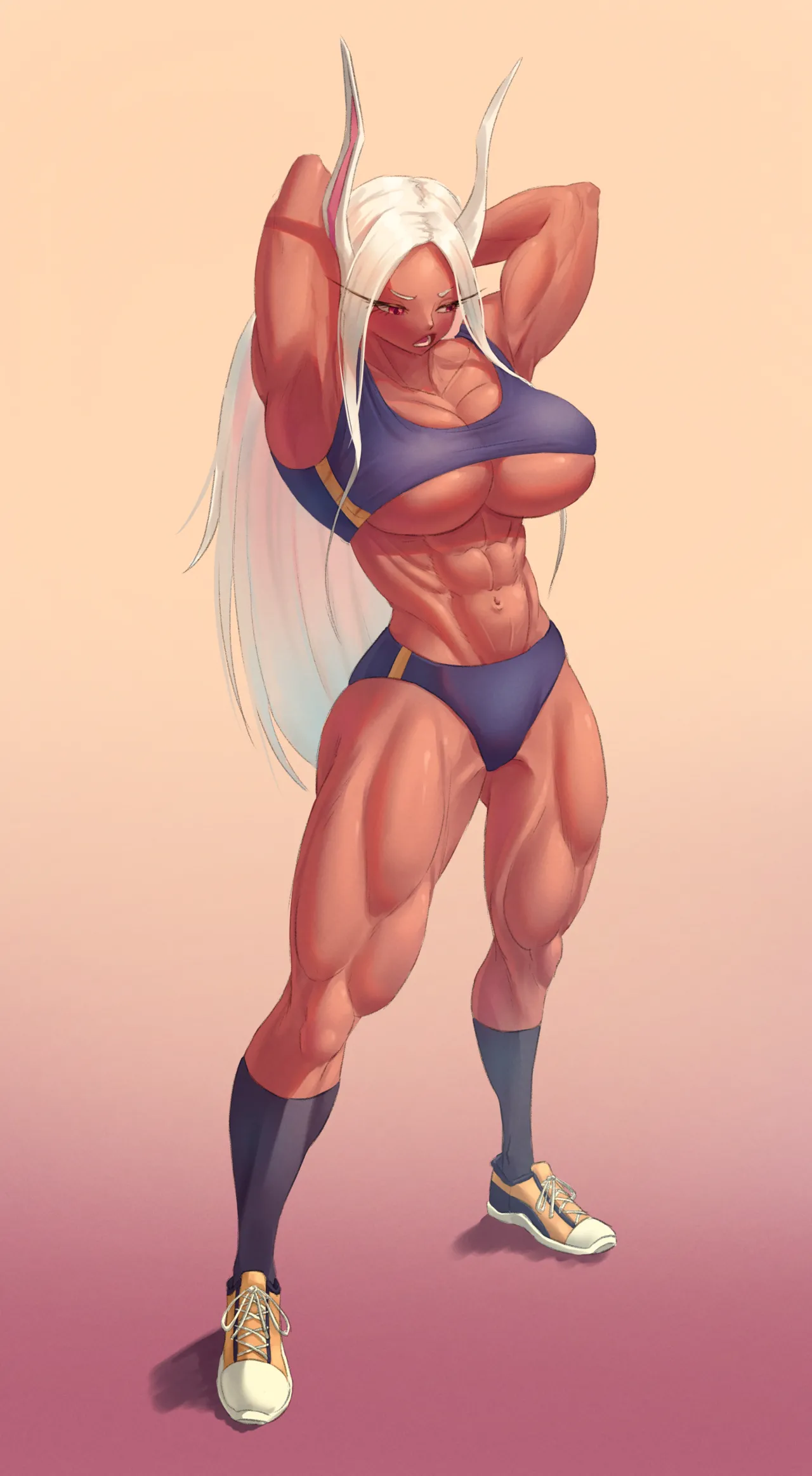 muscle girl art - page139