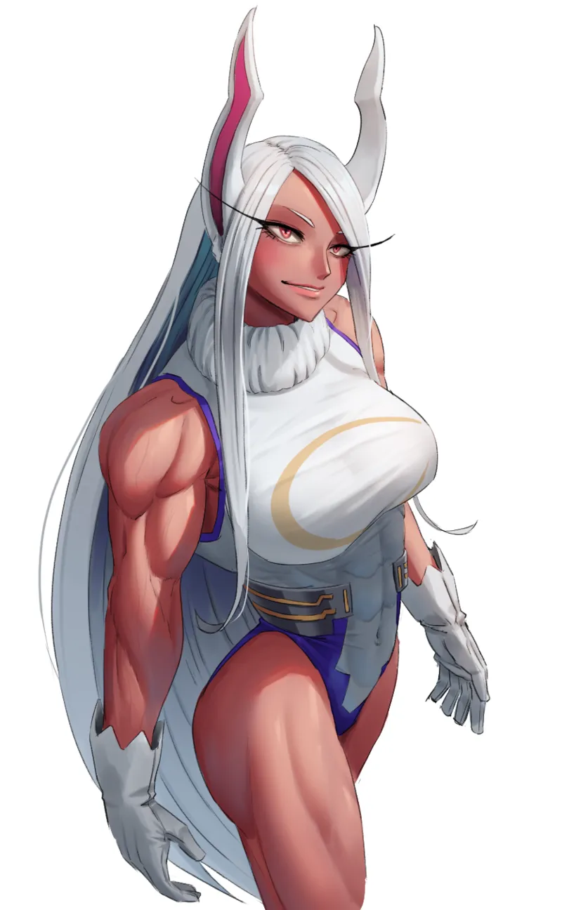 muscle girl art - page143