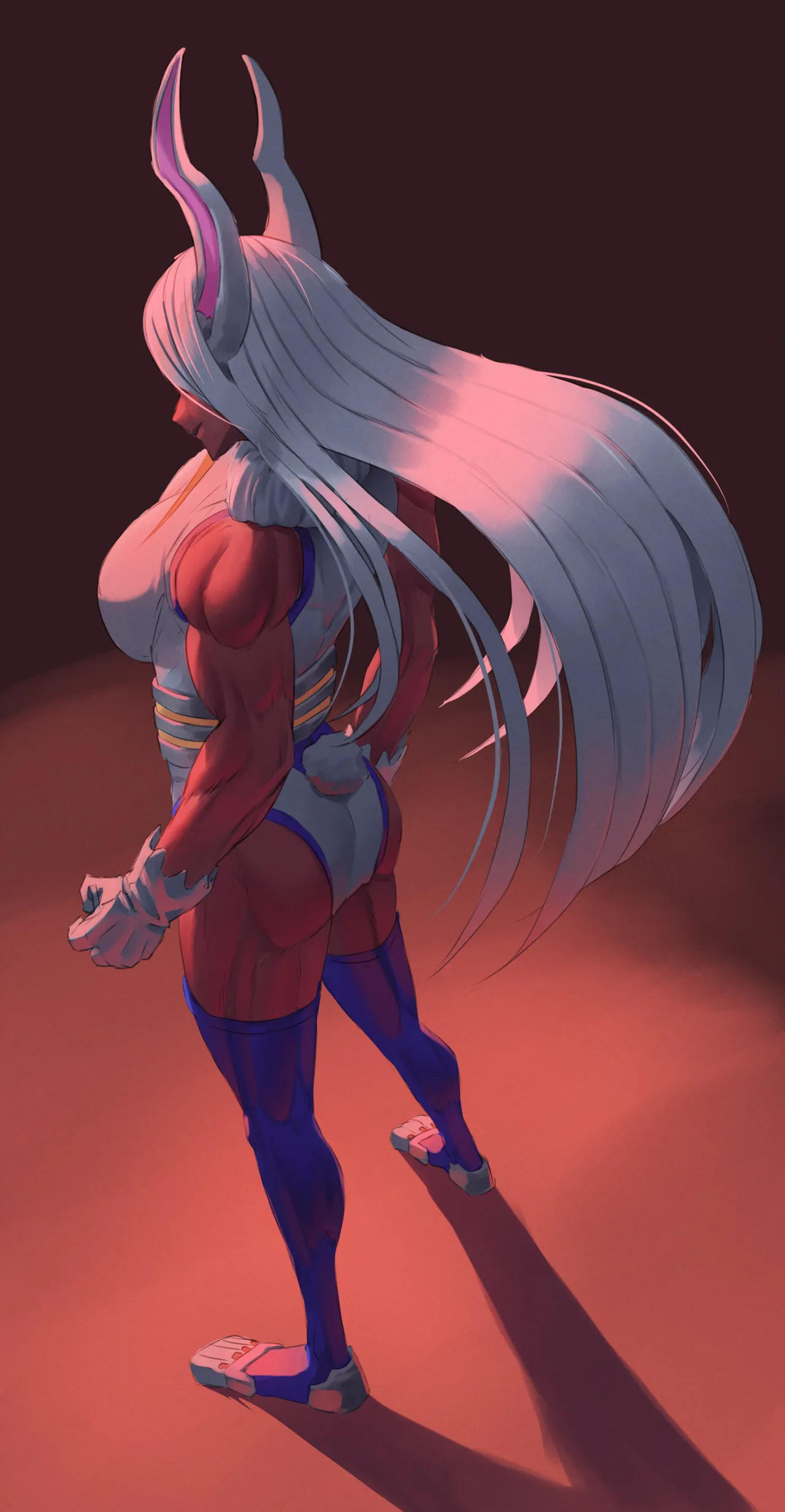 muscle girl art - page145