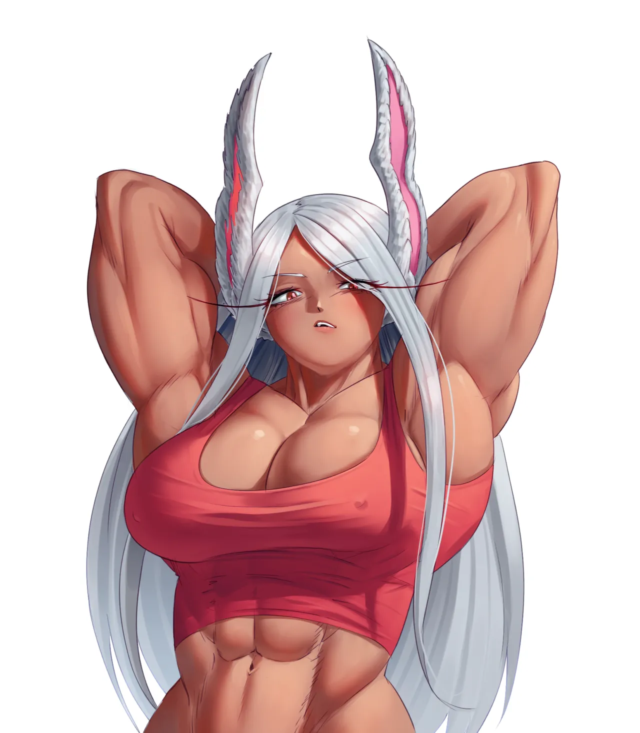 muscle girl art - page146