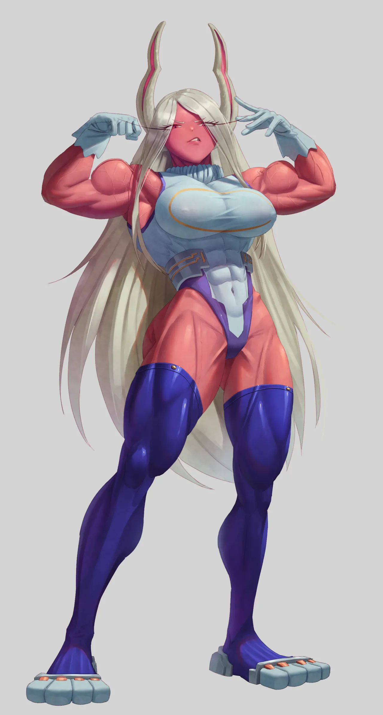 muscle girl art - page147