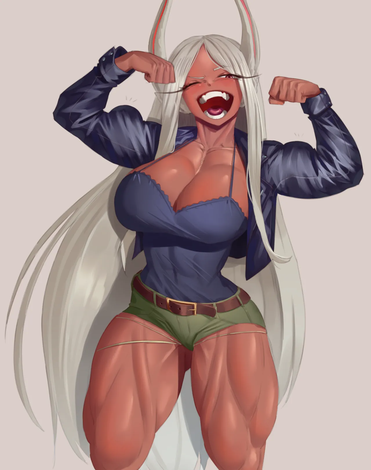 muscle girl art - page150