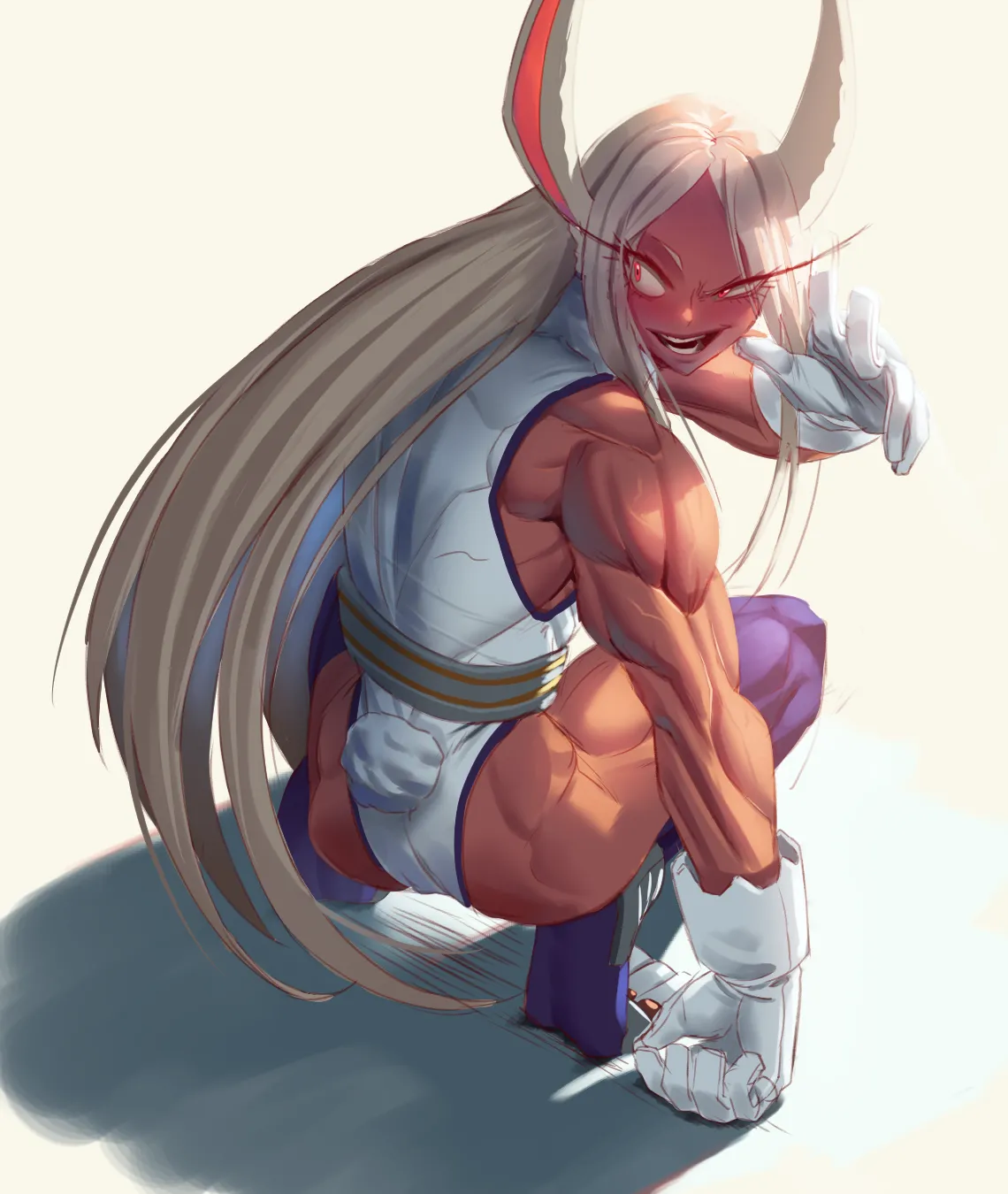 muscle girl art - page153