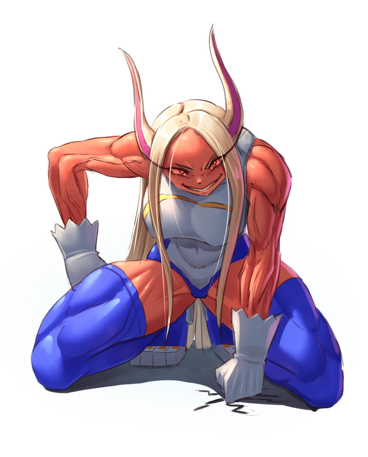 muscle girl art - page156