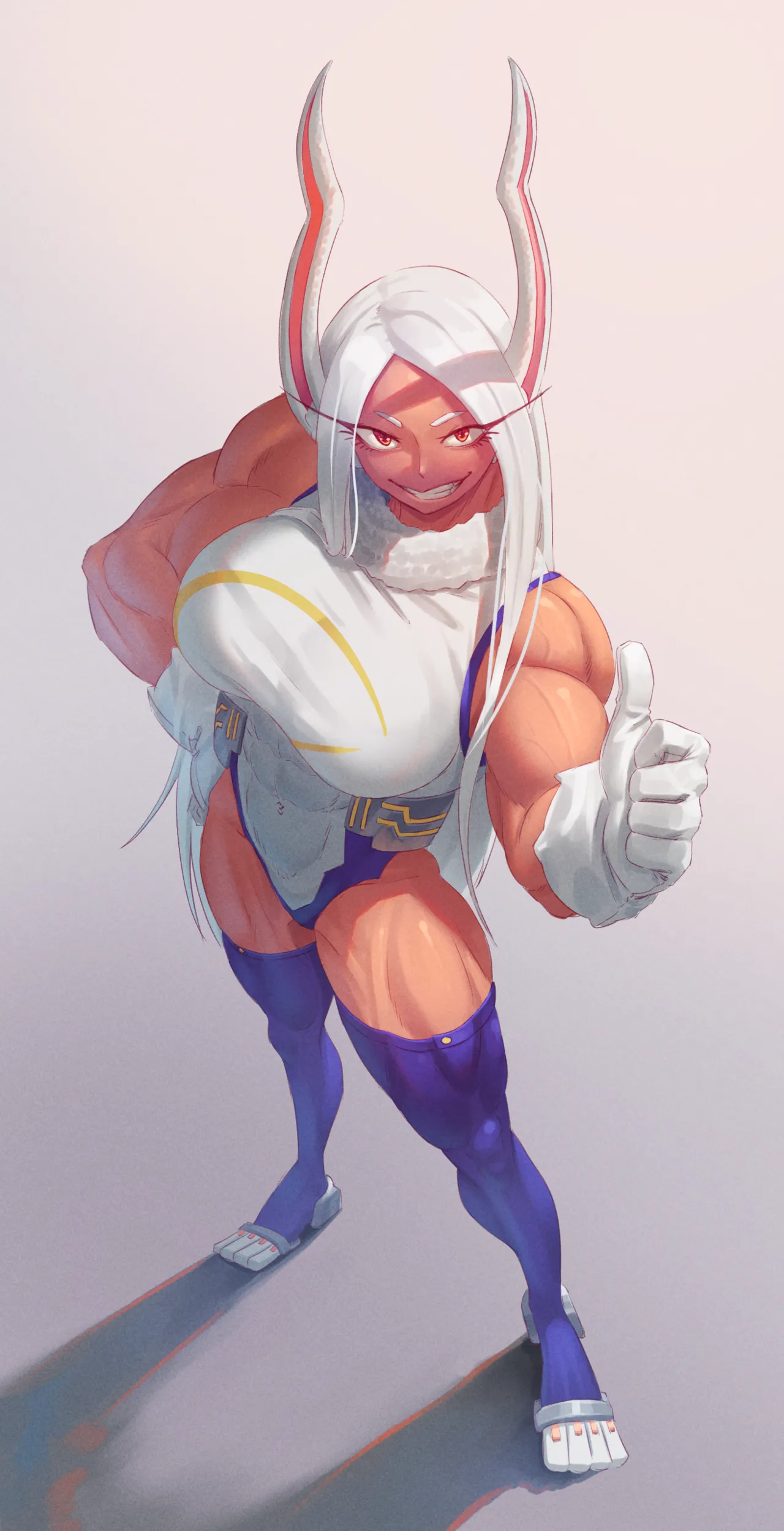 muscle girl art - page159