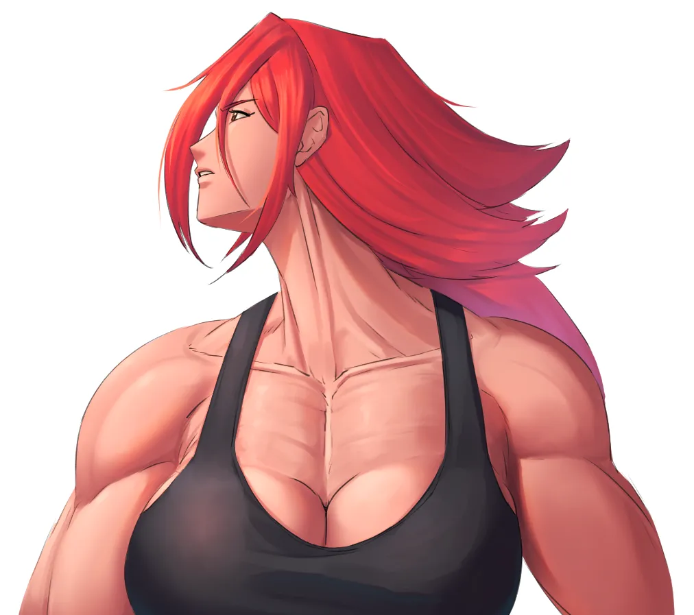 muscle girl art - page167