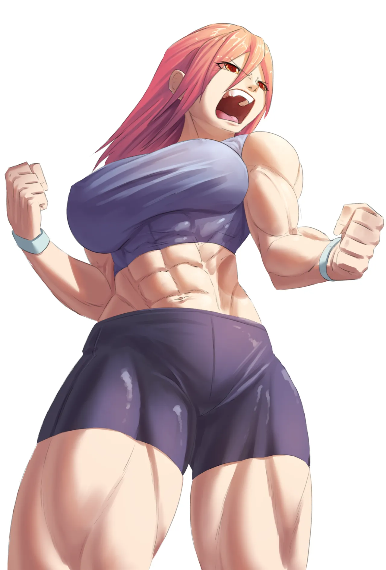 muscle girl art - page180
