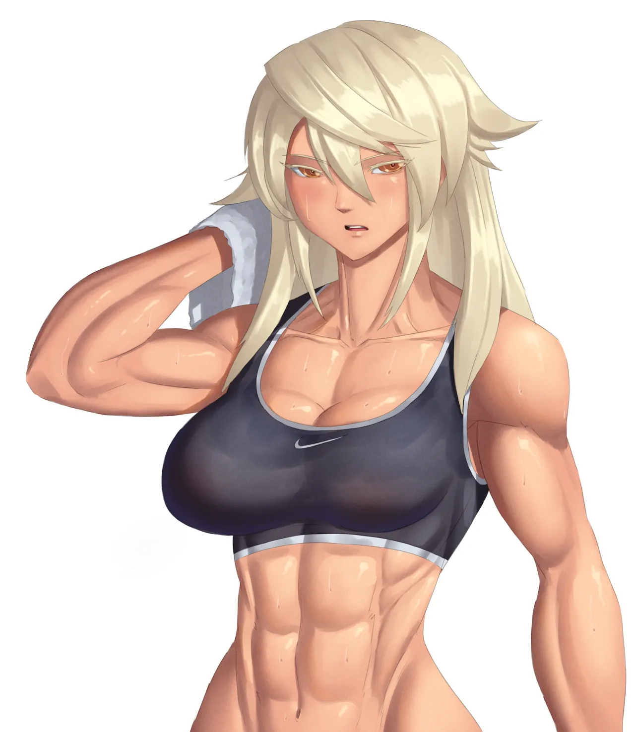 muscle girl art - page189