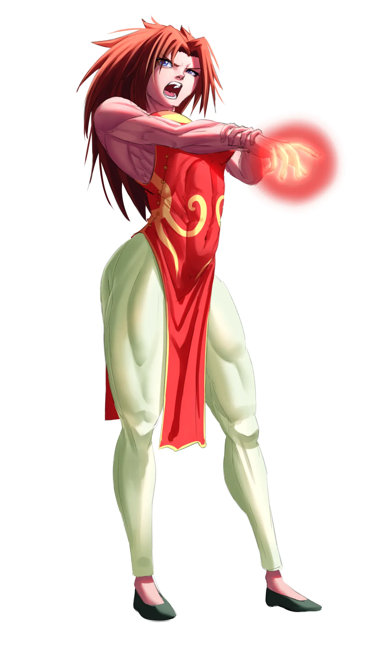 muscle girl art - page190