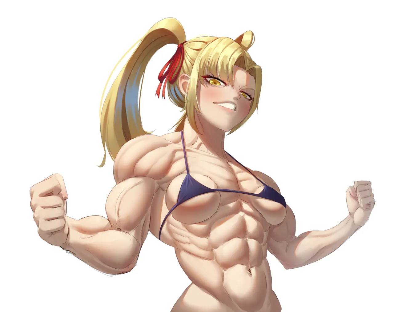 muscle girl art - page194