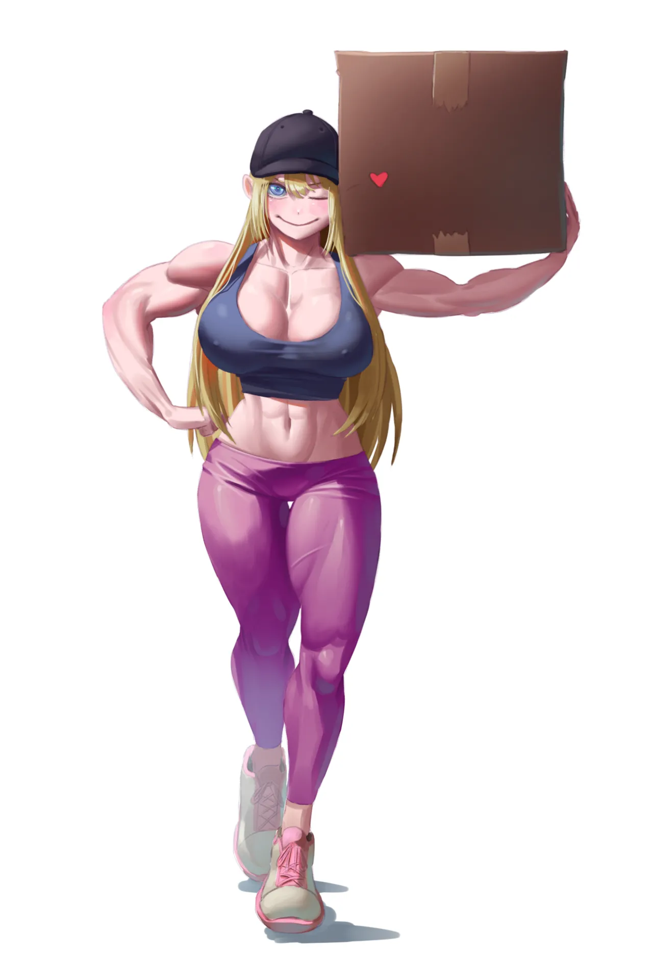 muscle girl art - page213