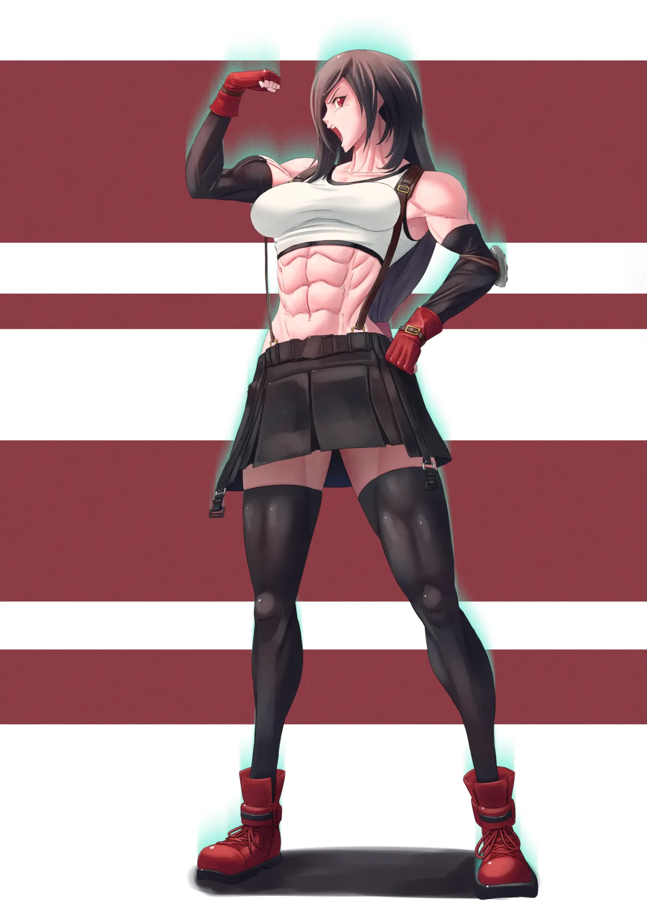 muscle girl art - page223