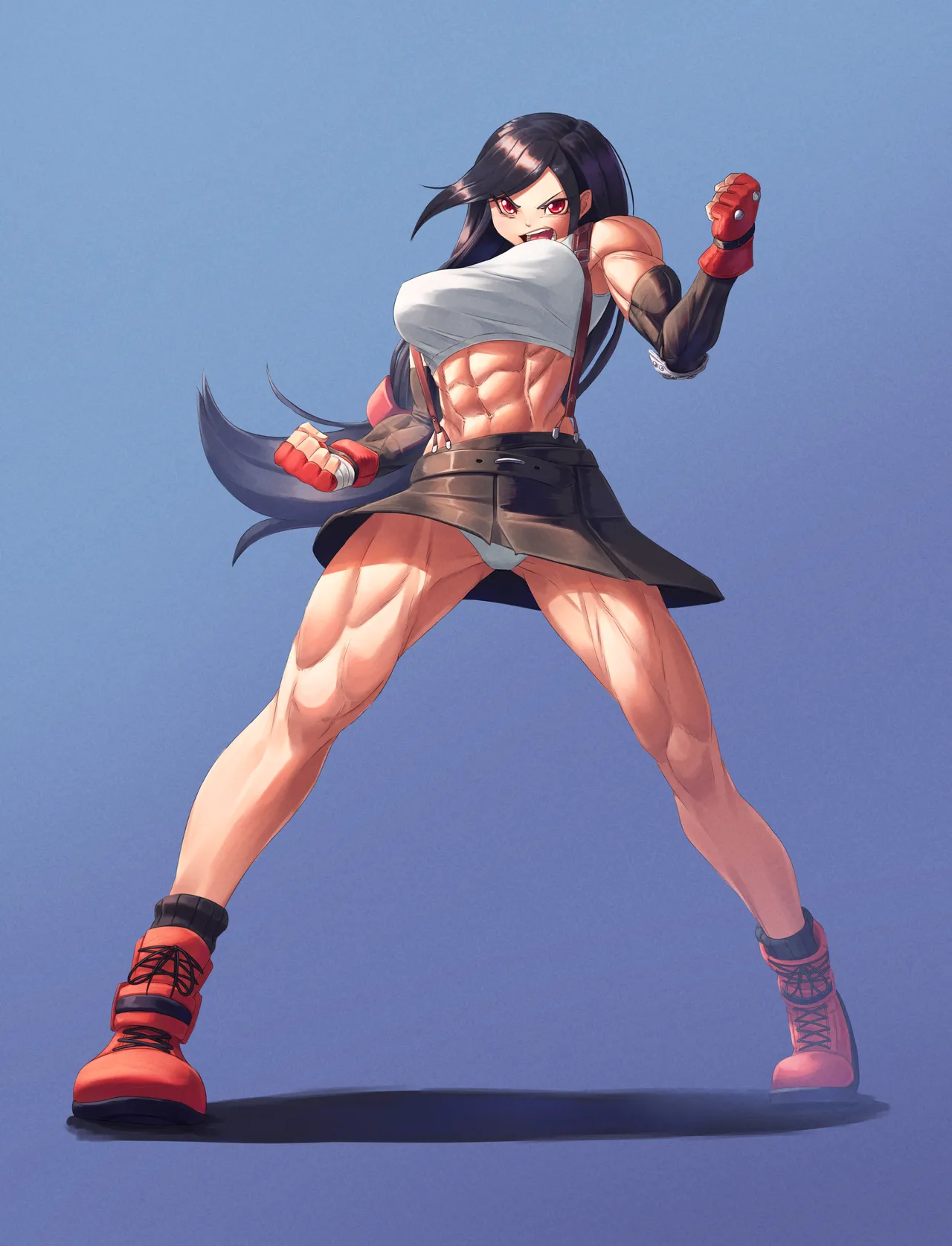 muscle girl art - page224
