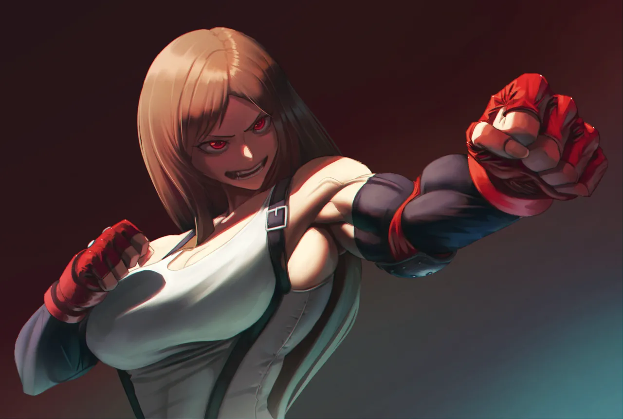 muscle girl art - page226