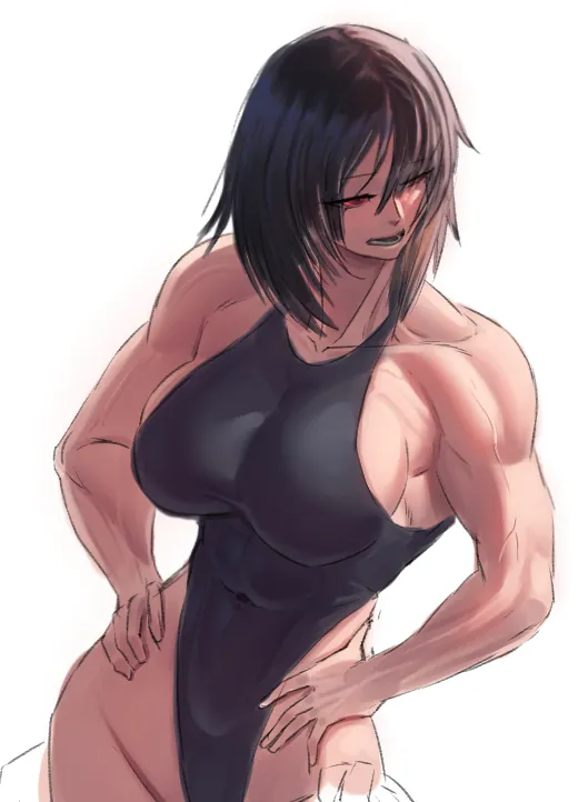 muscle girl art - page26
