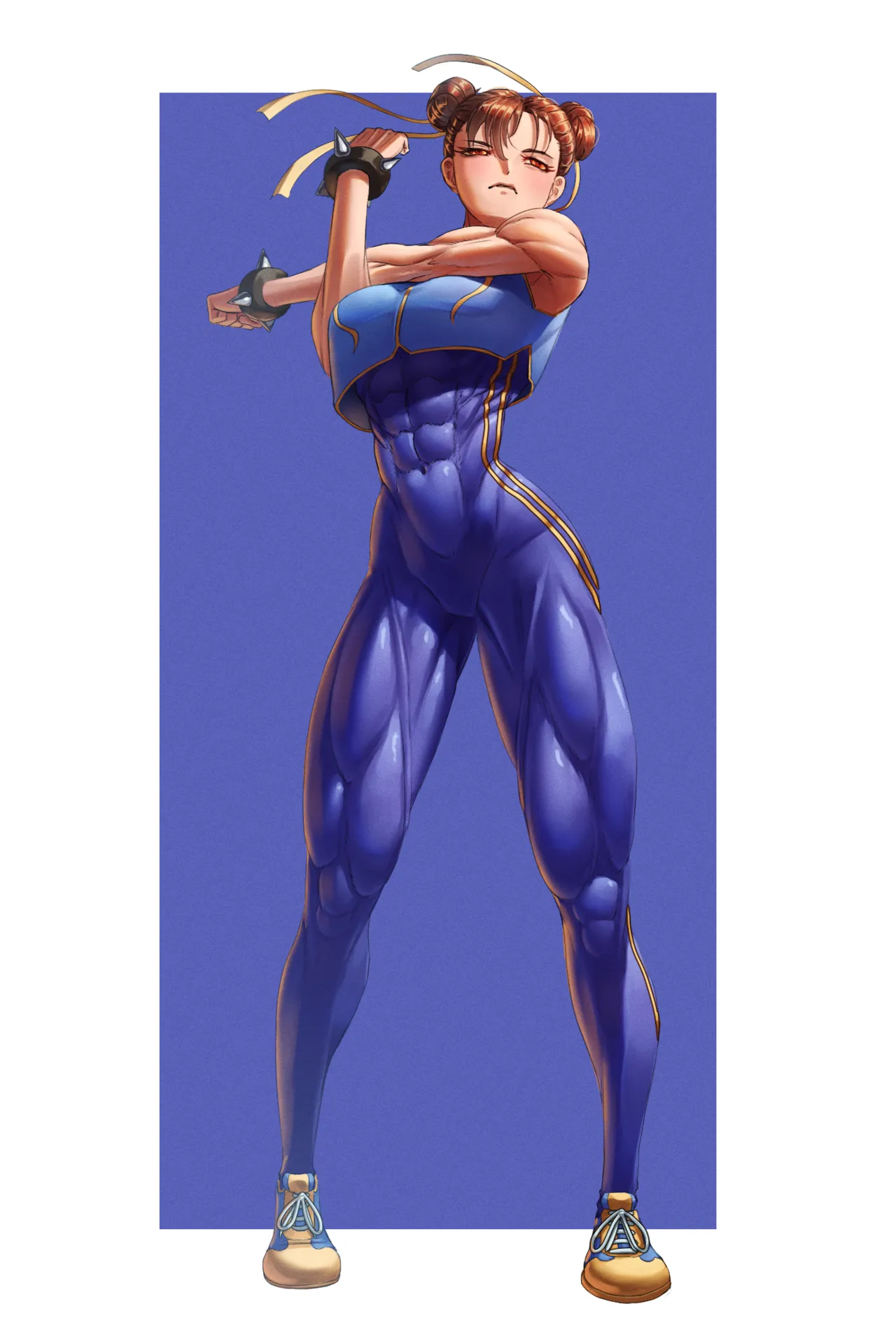 muscle girl art - page41