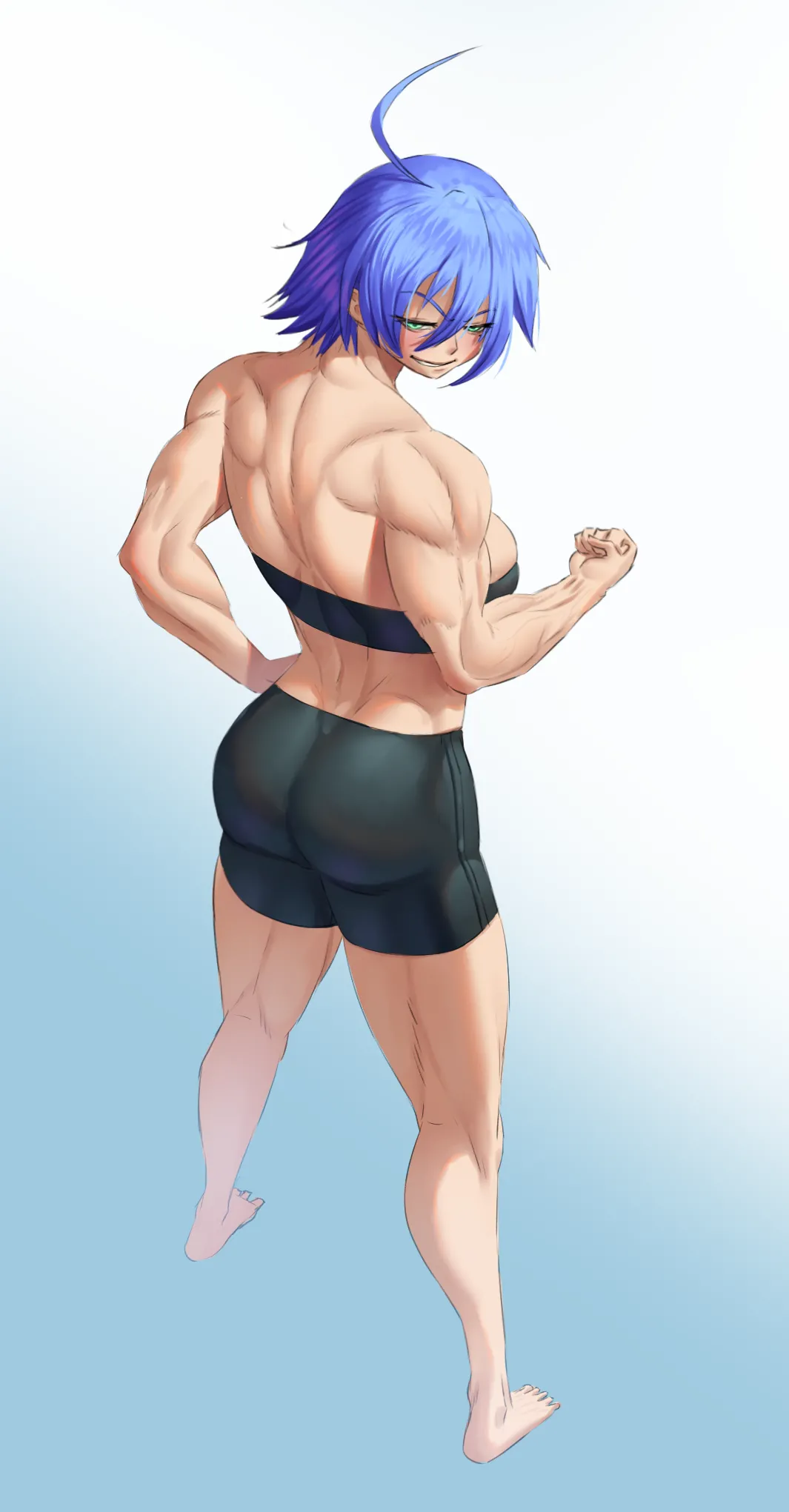 muscle girl art - page6