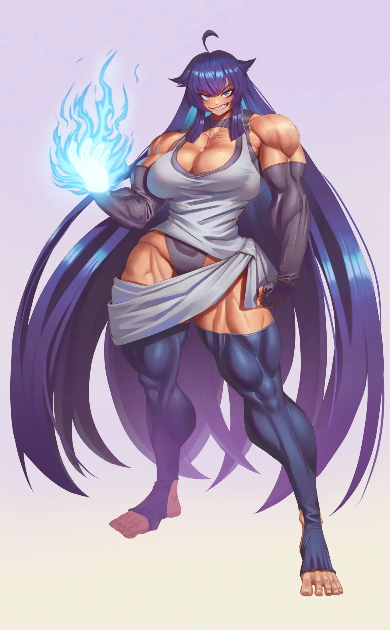muscle girl art - page66