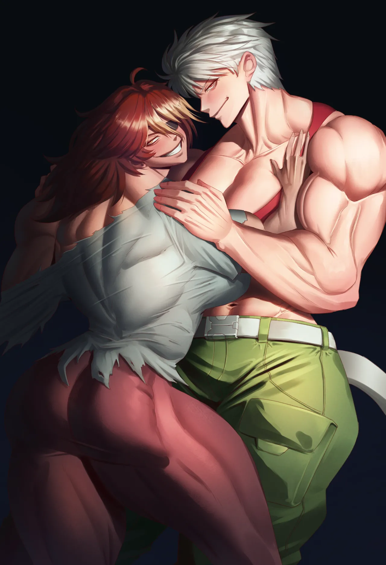 muscle girl art - page68
