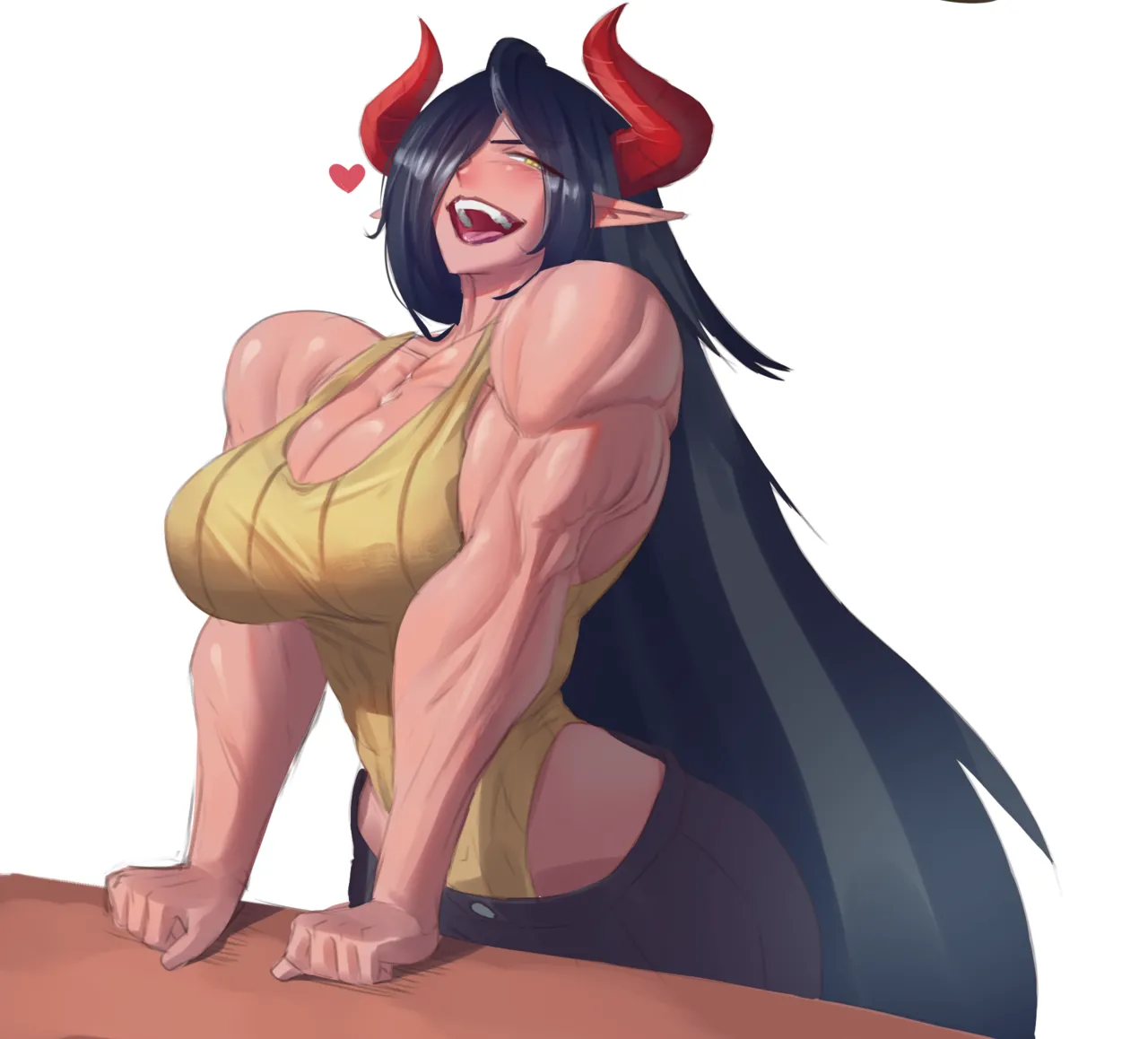 muscle girl art - page74