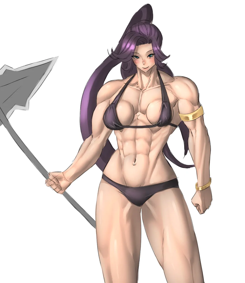muscle girl art - page77