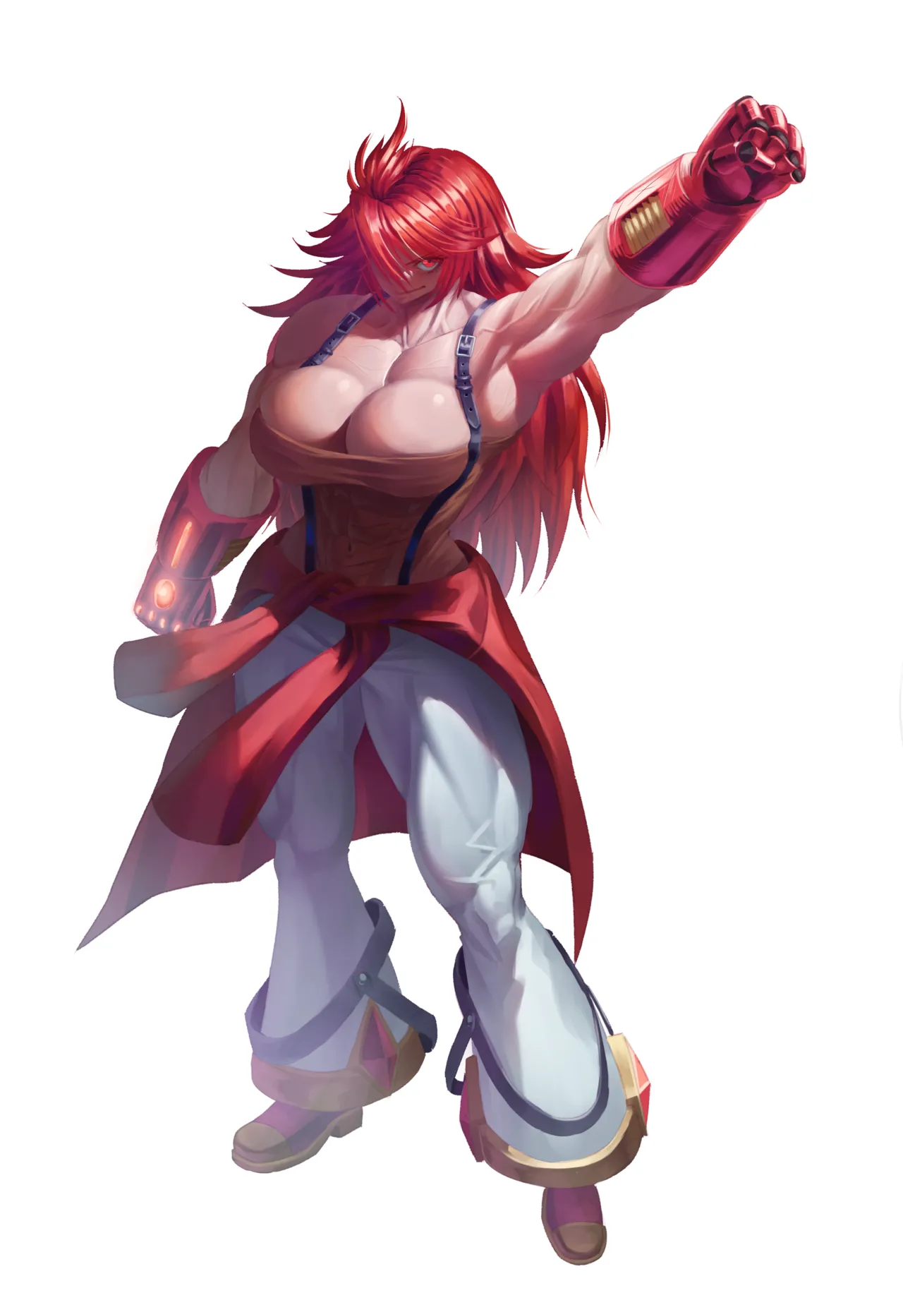 muscle girl art - page81