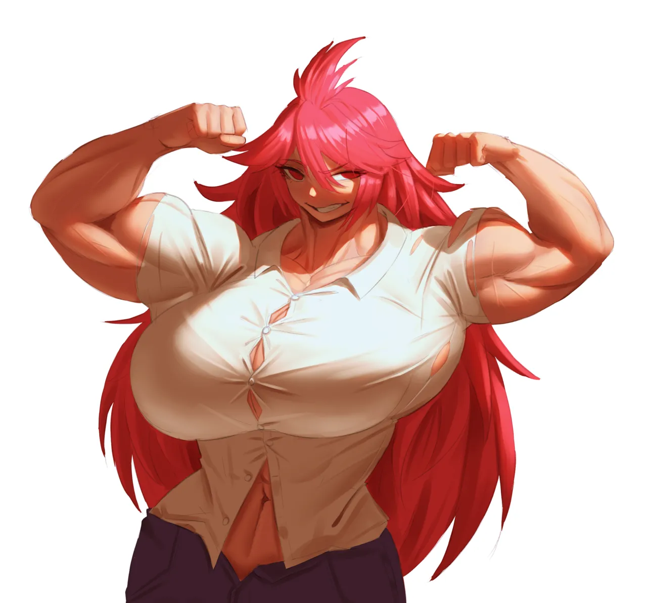 muscle girl art - page84