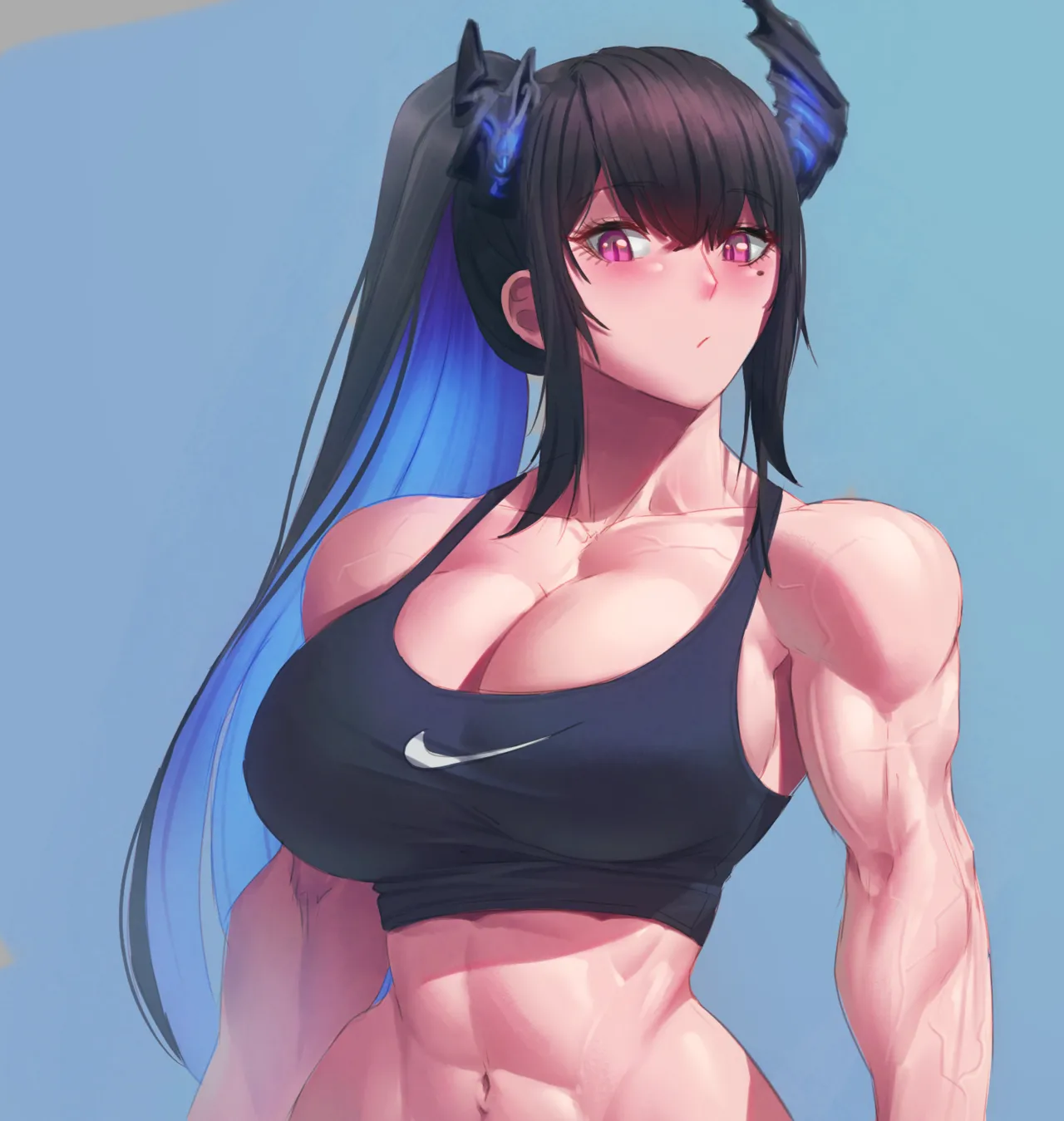 muscle girl art - page98
