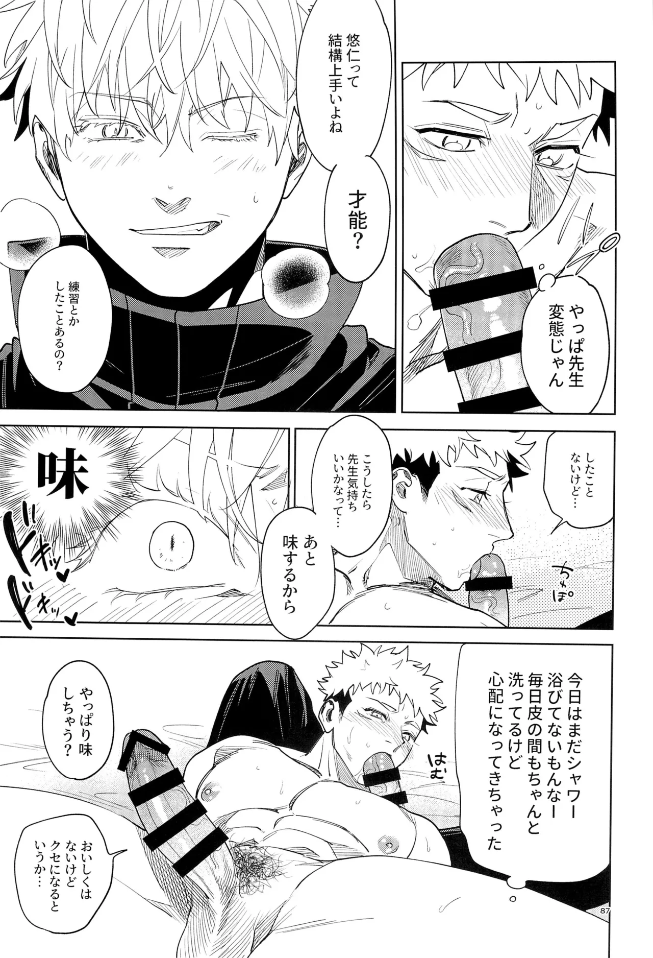 先生、これが修行ってマジですか！？ - page87