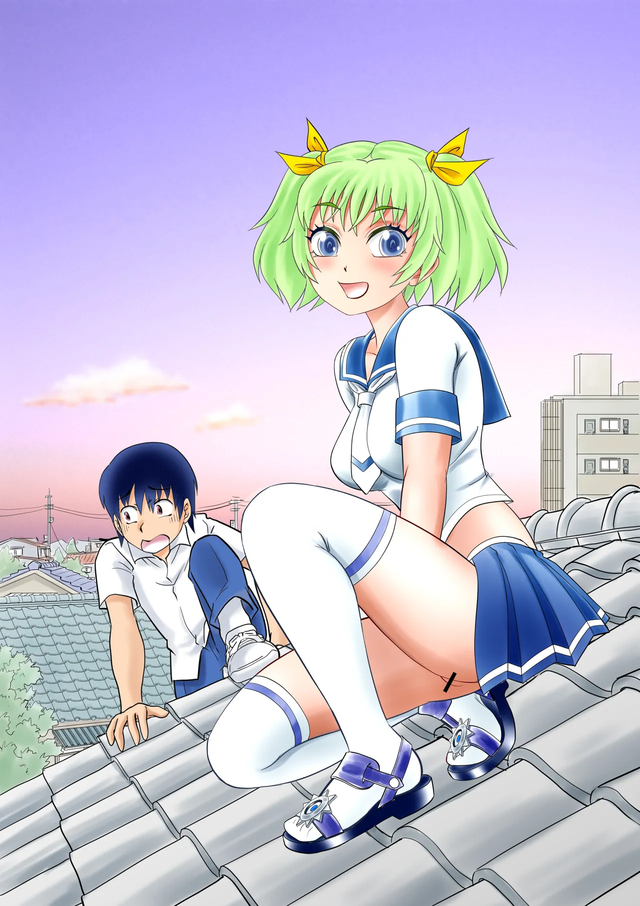 部屋に呼んだ魔女っ子に嫉妬されアニキャラで女体化されたった! - page56