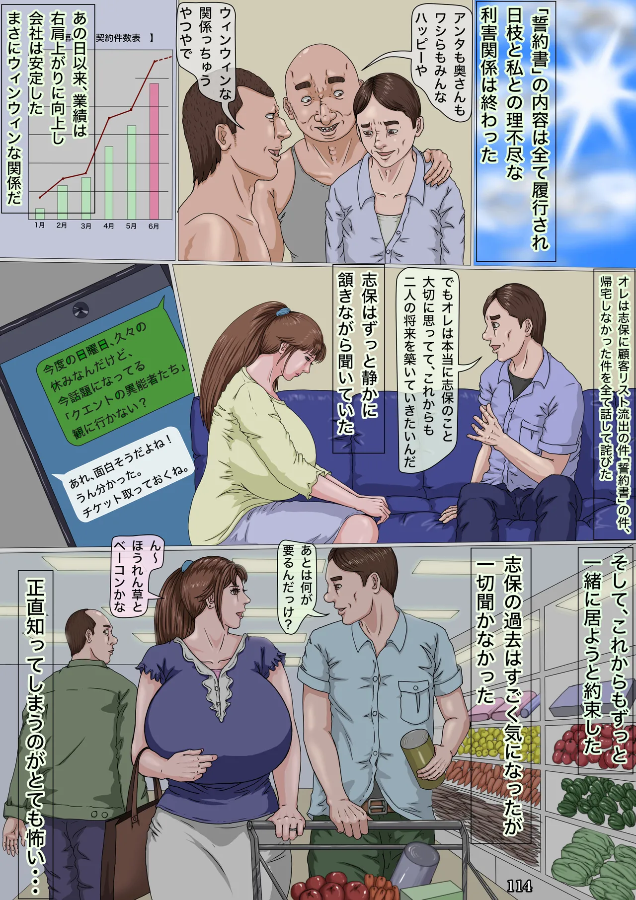 その凌辱、同意につき あんなに嫌がっていた妻がなぜ... - page115