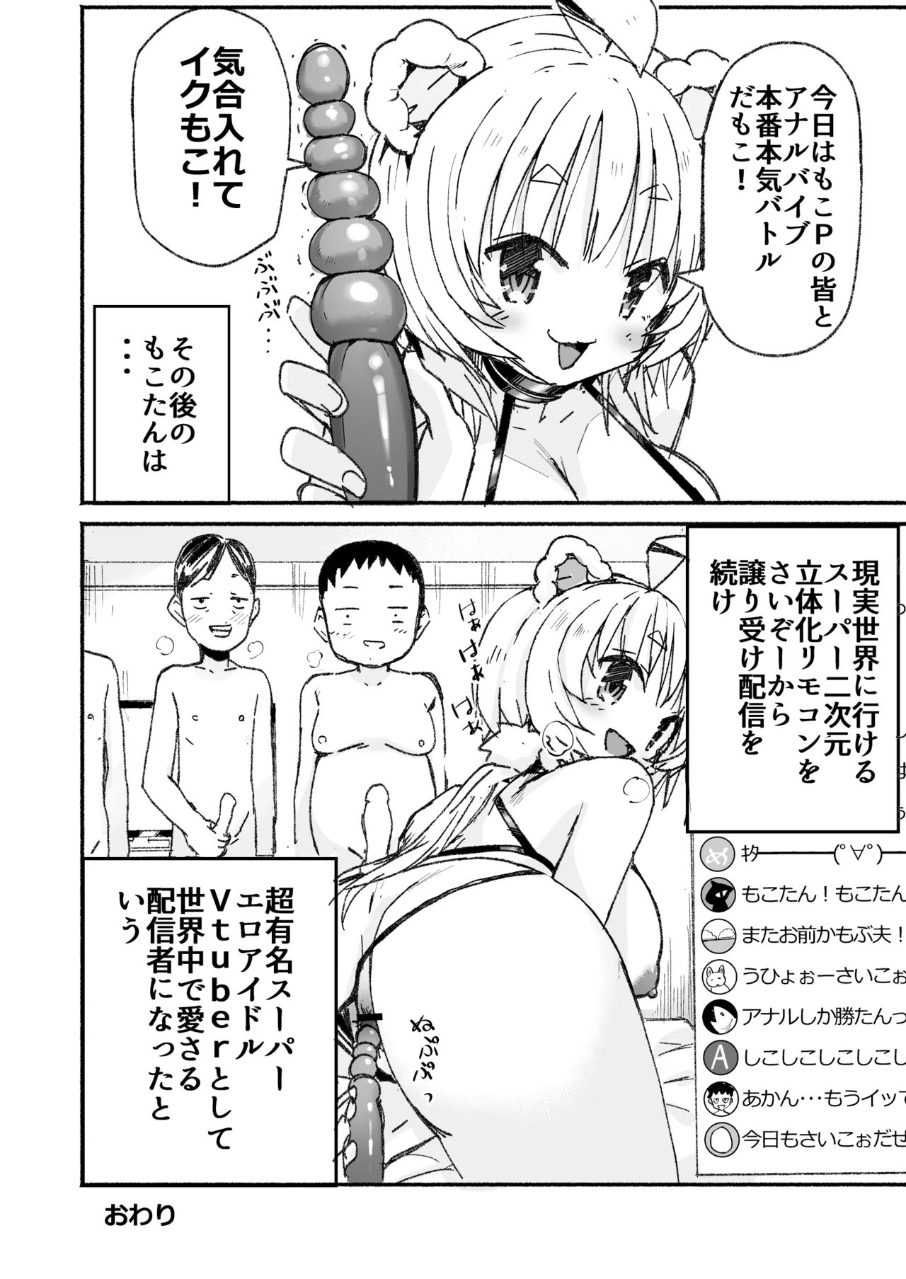 V彼女 お気に入りVtuberを現実に呼び出してエッチしてみた。 - page75