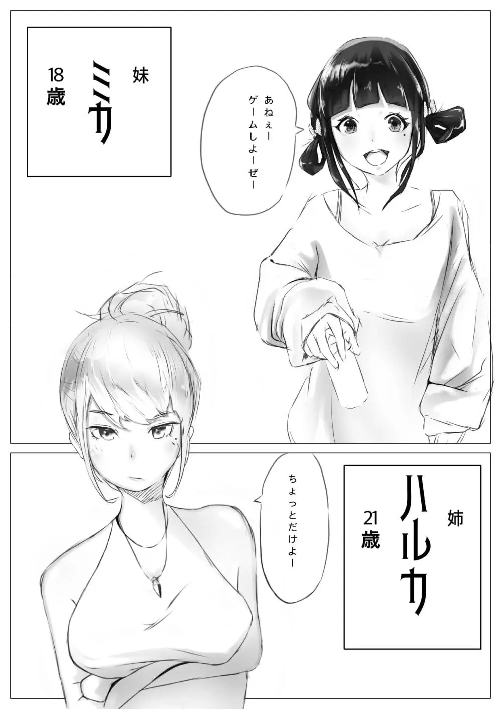 ハーレム寝取られ姉妹 - page2