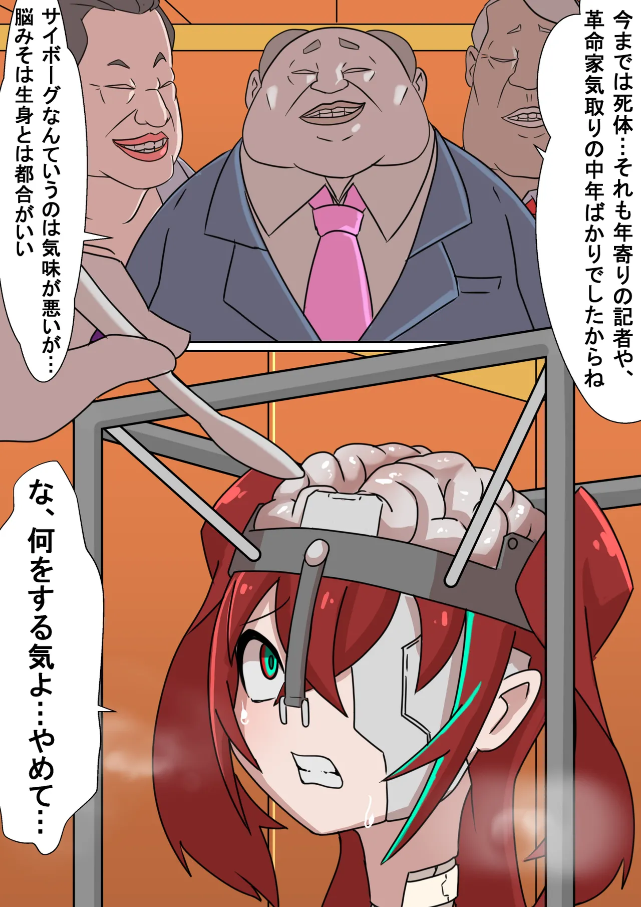 正義のサイボーグヒロイン脳破壊調教 - page19