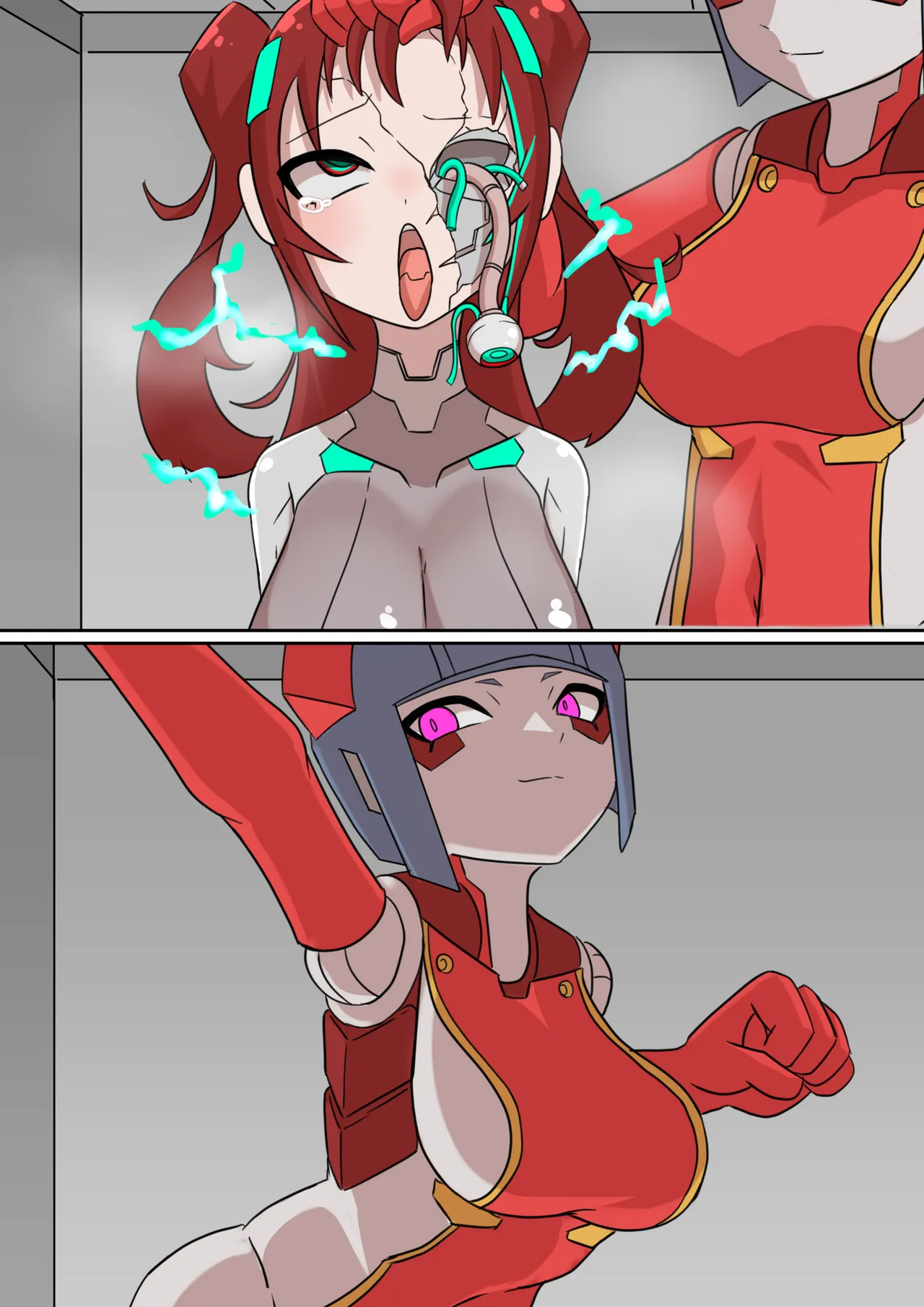 正義のサイボーグヒロイン脳破壊調教 - page53