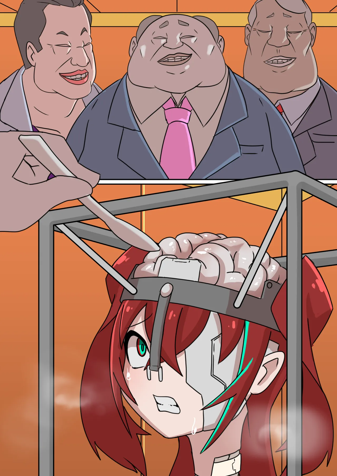 正義のサイボーグヒロイン脳破壊調教 - page63