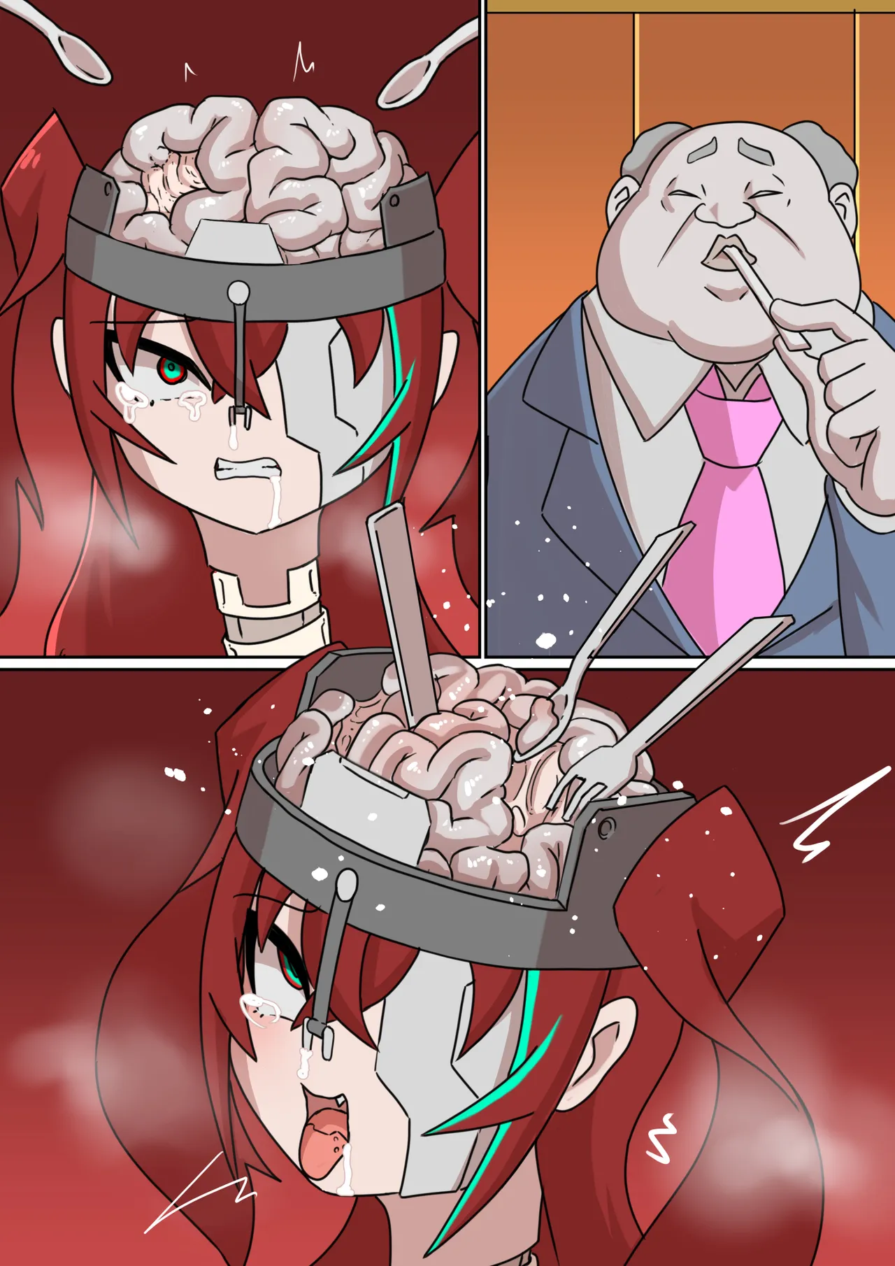 正義のサイボーグヒロイン脳破壊調教 - page65