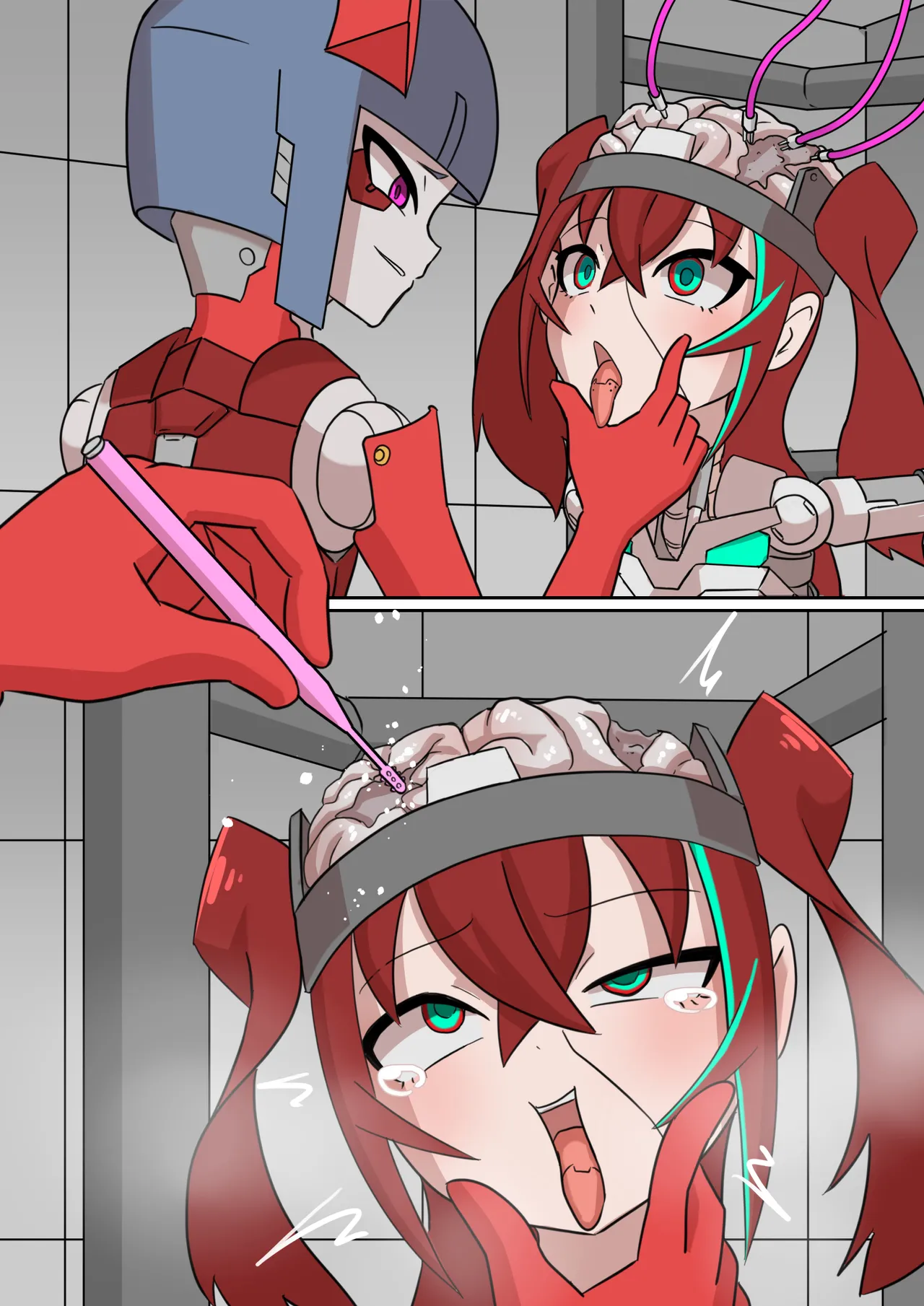 正義のサイボーグヒロイン脳破壊調教 - page69