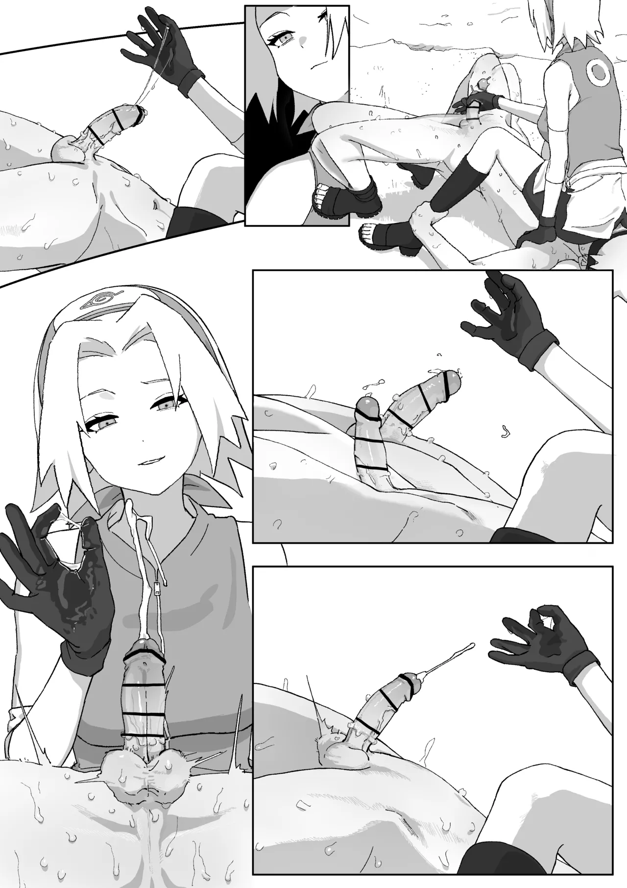 サクラちゃんのぐっちょぐちょに濡れた穴にちんぽつっこんで下から腰ヘコした結果… - page11