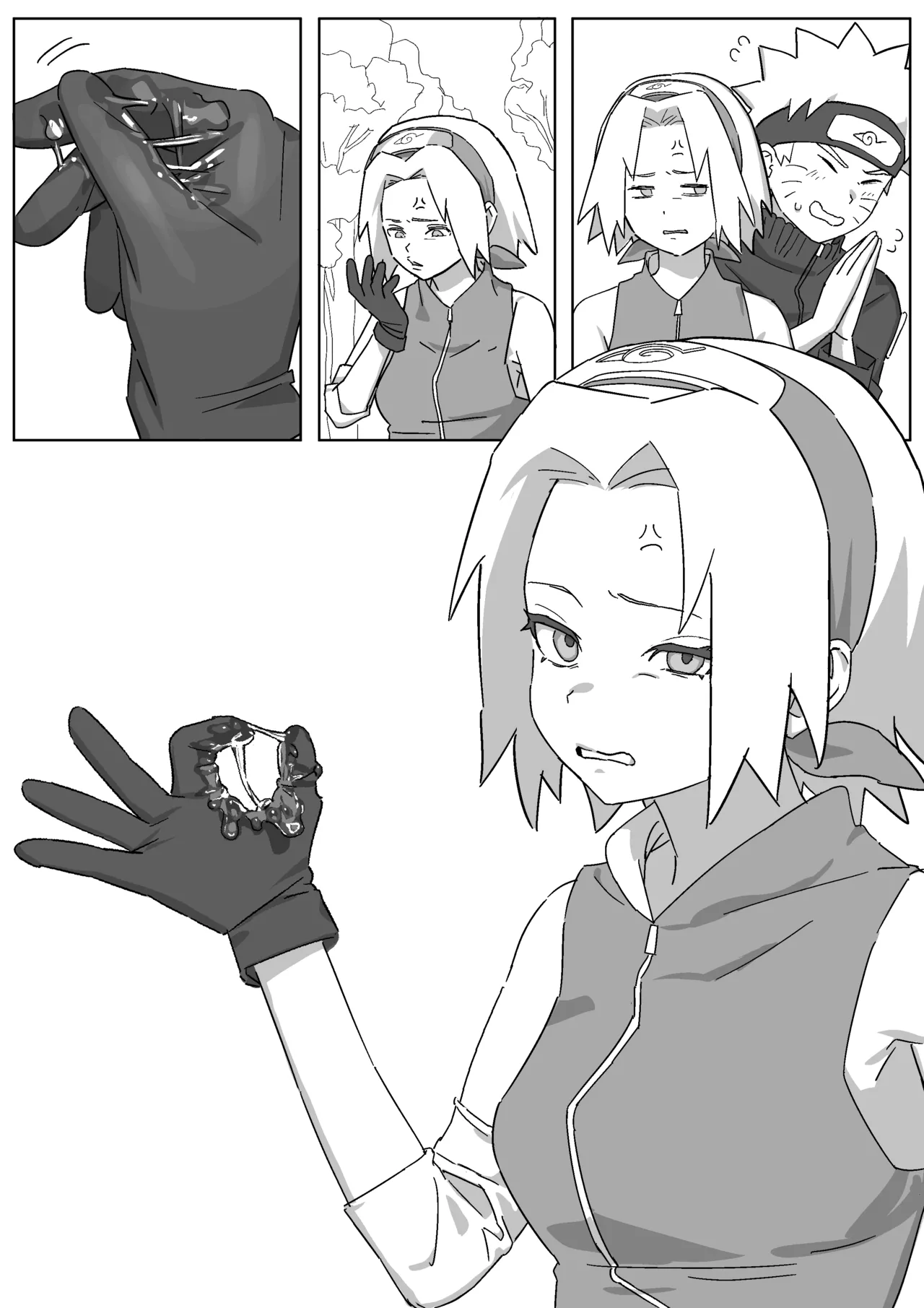 サクラちゃんのぐっちょぐちょに濡れた穴にちんぽつっこんで下から腰ヘコした結果… - page8